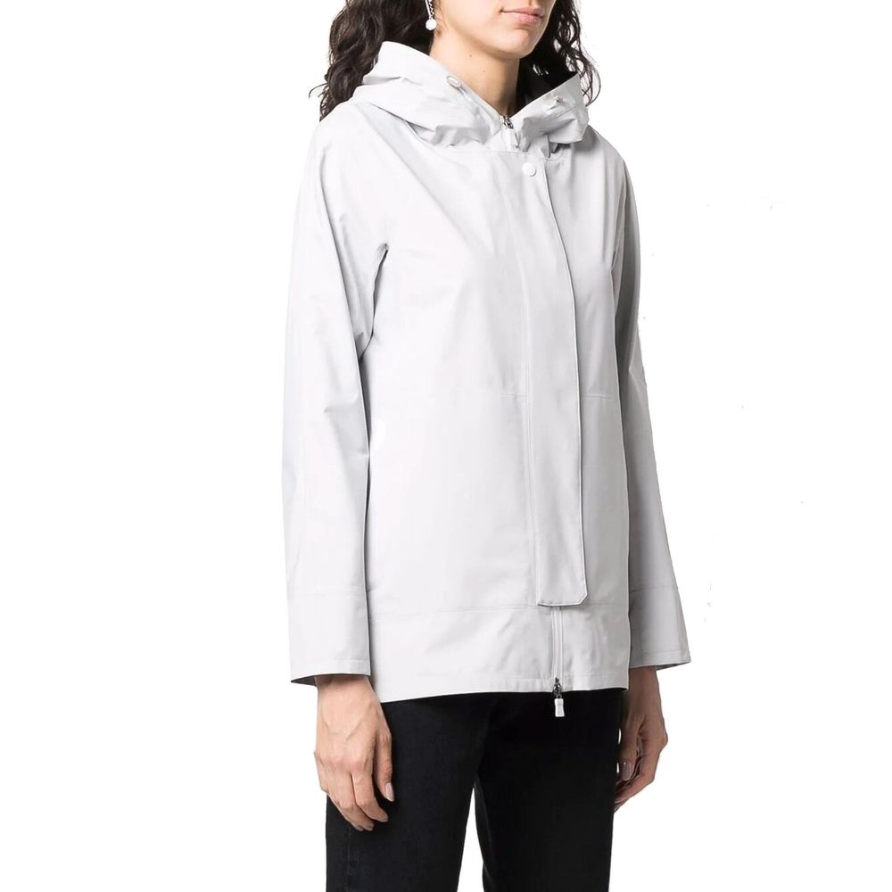 Herno Graue Shell-Jacke aus Polyester