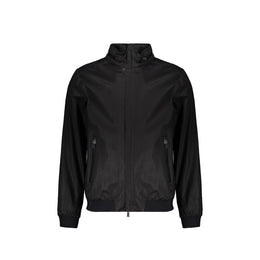 Herno Schwarze Baumwoll-Shell-Jacke