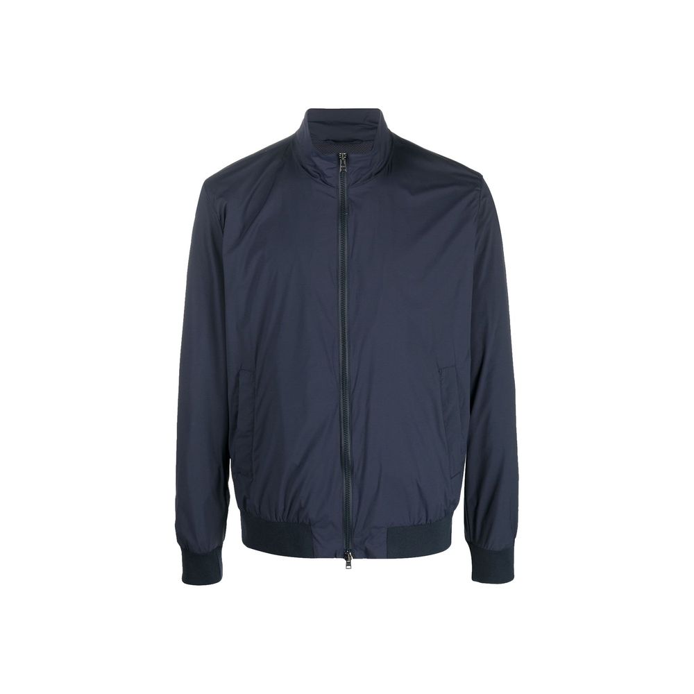 Herno Blauer Polyester-Bomber