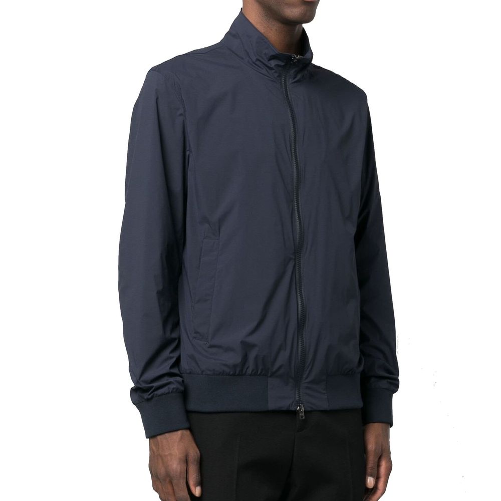 Herno Blauer Polyester-Bomber