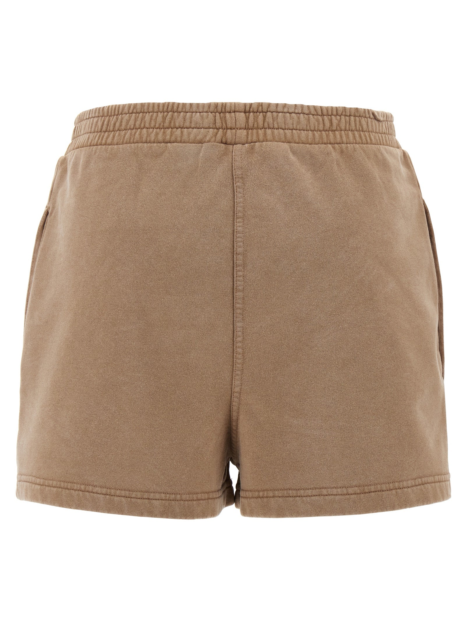 Fendi Braune Baumwoll-Bermudashorts