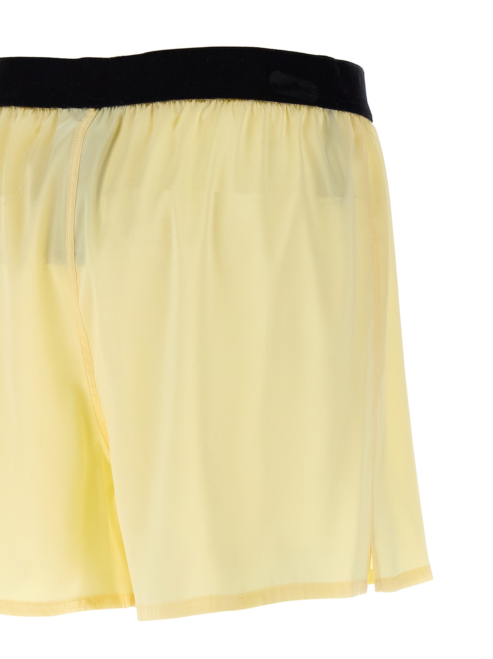 Tom Ford Zweifarbige Seiden-Bermudashorts