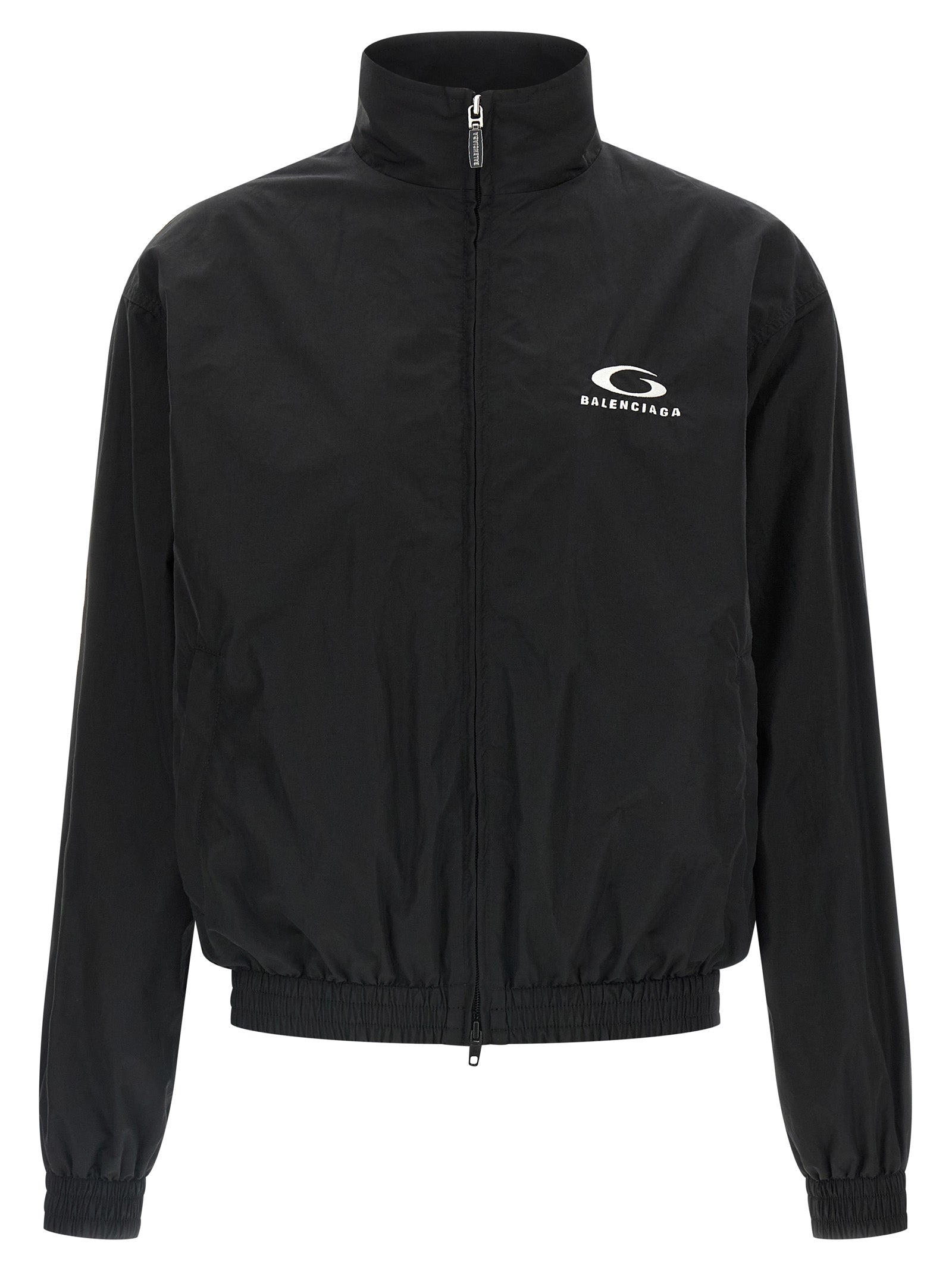 Balenciaga Schwarzer Bomber aus Baumwolle
