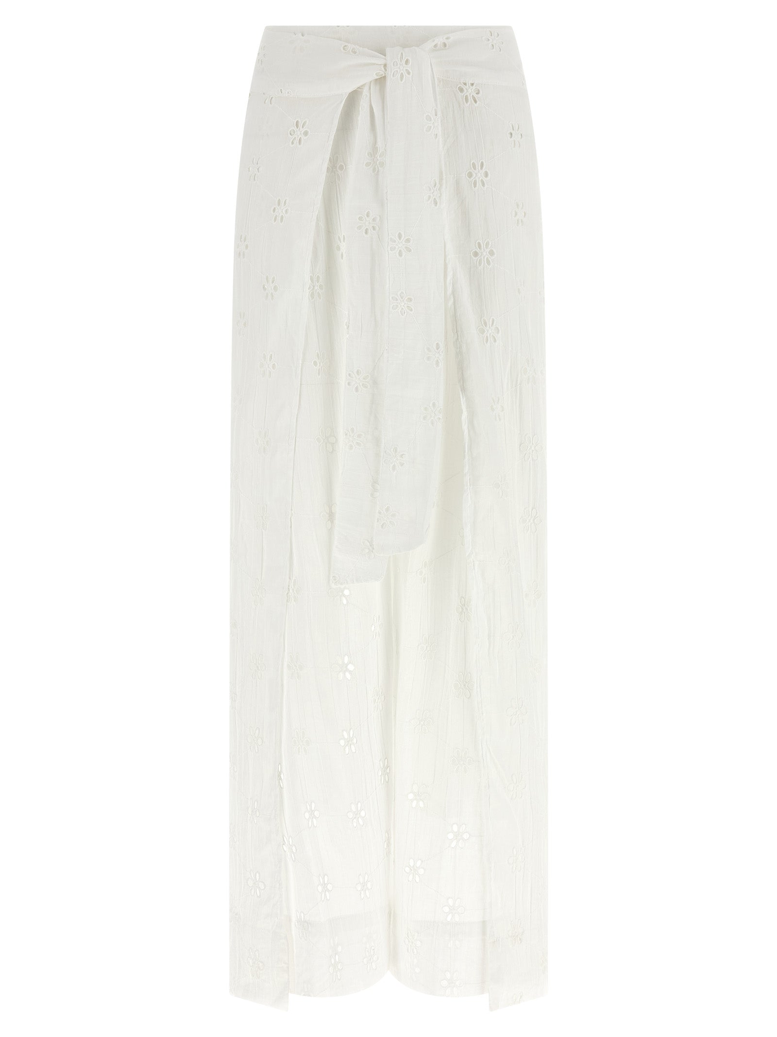 Polo Ralph Lauren Weiße Baumwollhose im Casual-Look