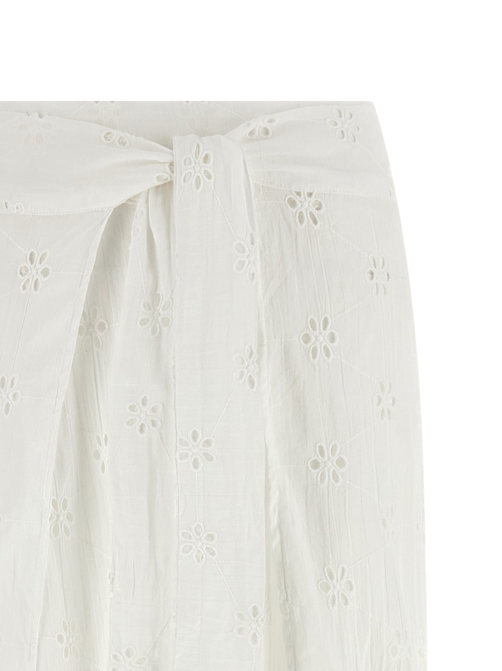 Polo Ralph Lauren Weiße Baumwollhose im Casual-Look