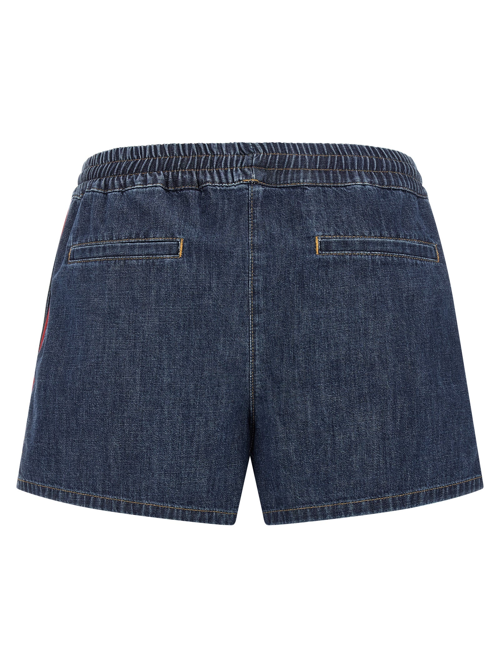 Valentino Garavani Blaue Baumwoll-Bermudashorts