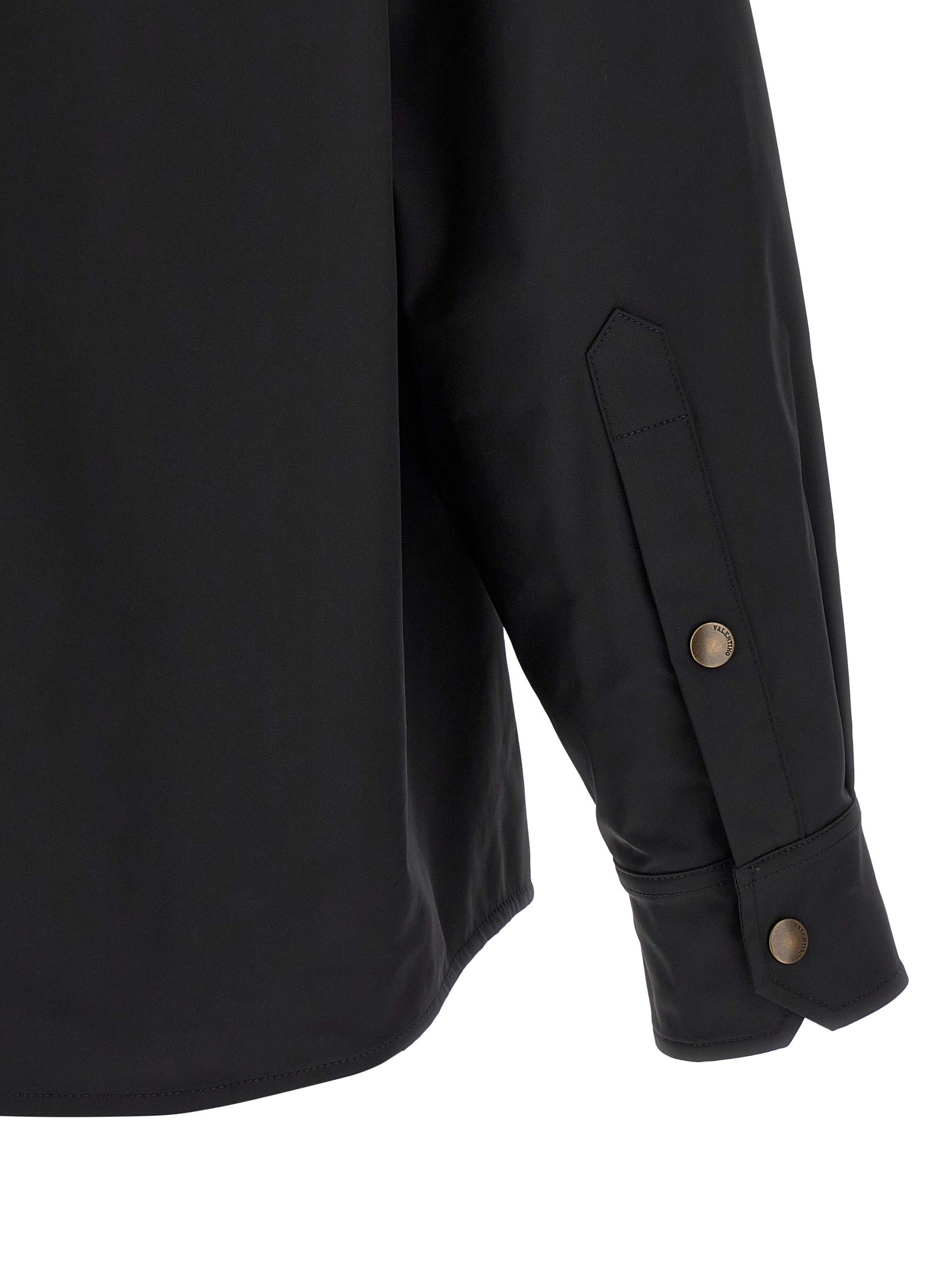Valentino Garavani Schwarze Polyester-Jacke