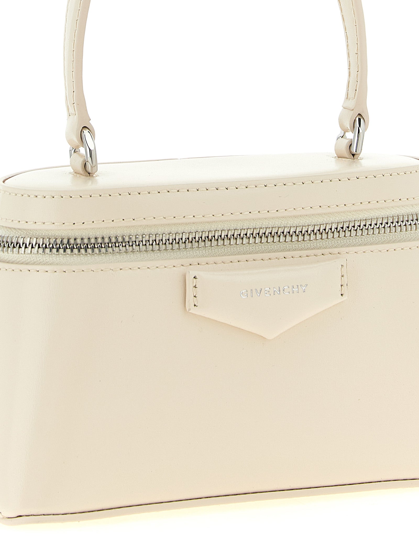 Givenchy Weiße Leder Crossbody-Tasche