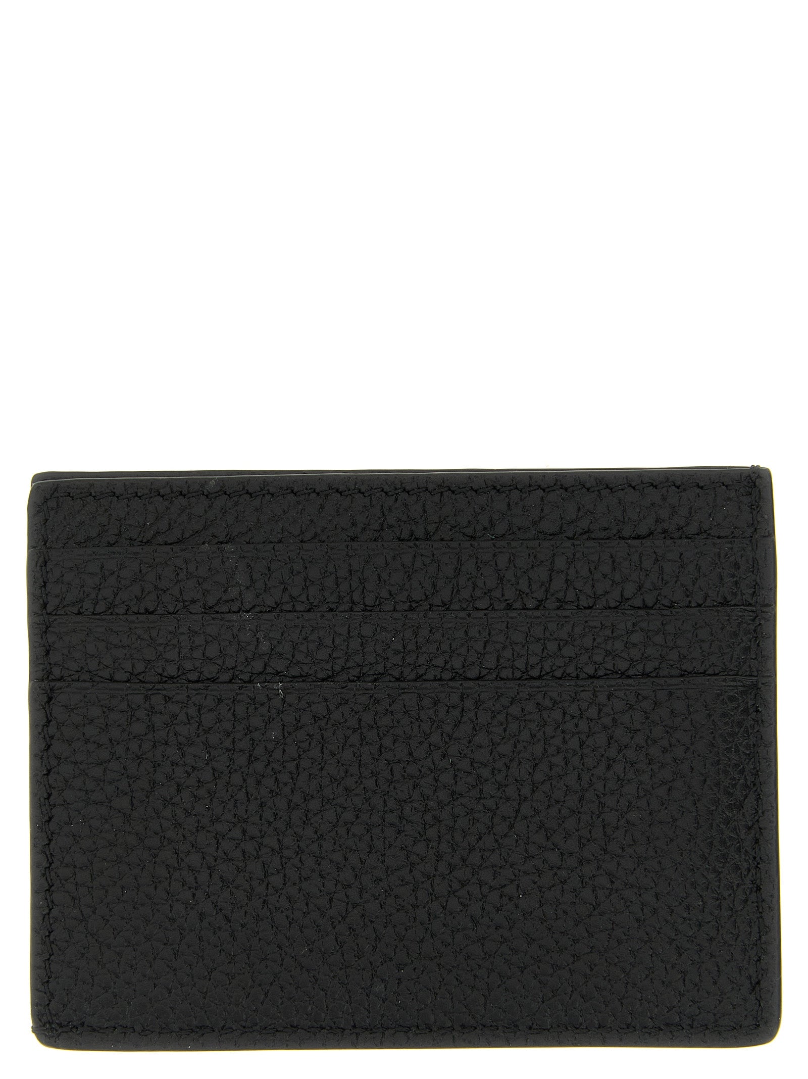 Tom Ford Schwarzer Kalbsleder-Kartenetui