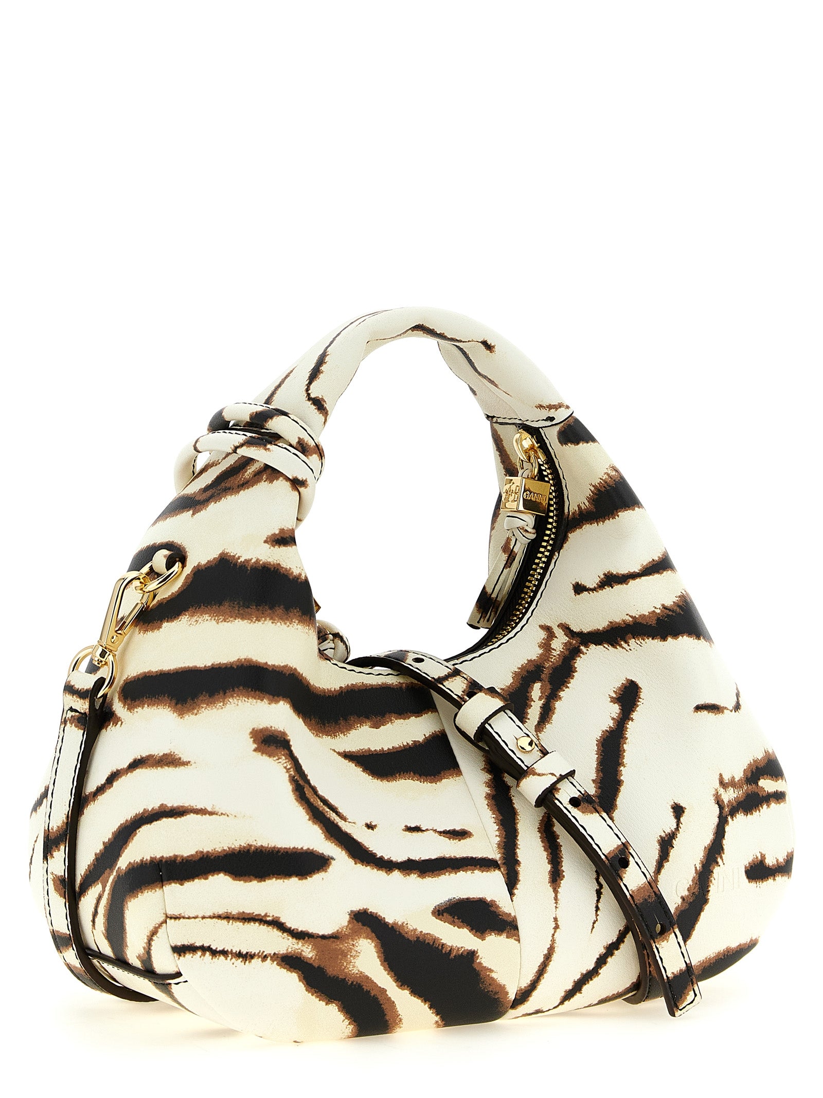 Ganni Multicolor Polyester Handtasche