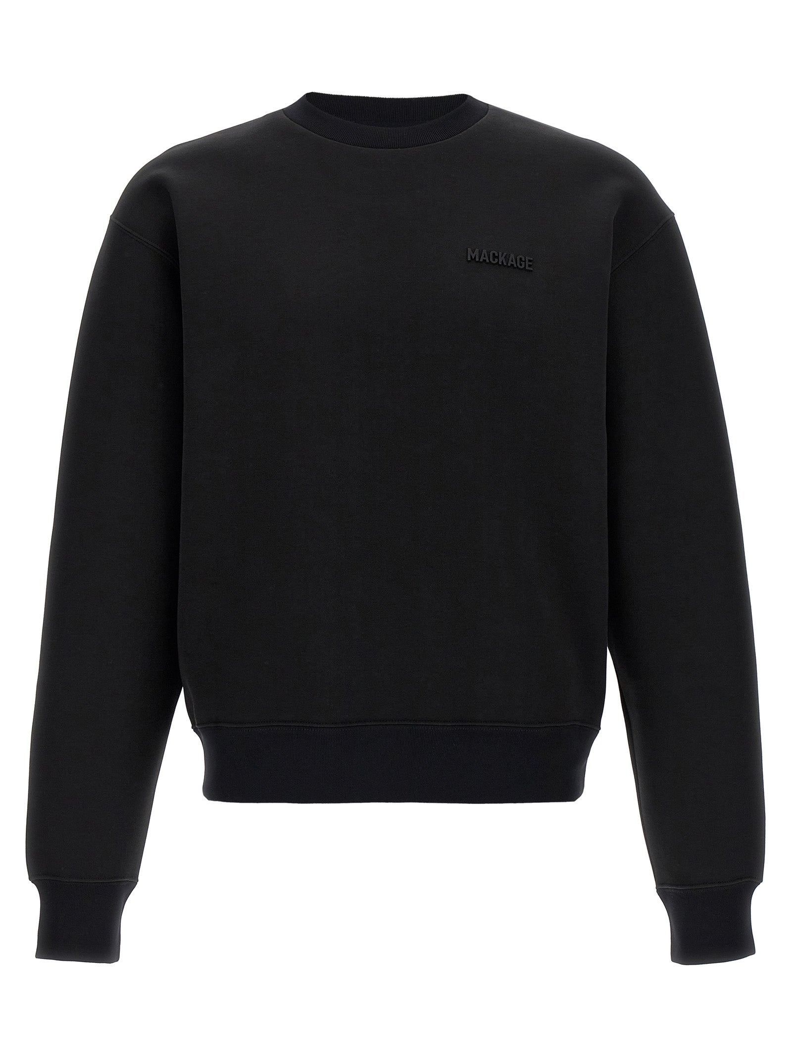 Mackage Schwarzer Baumwoll-Sweatshirt