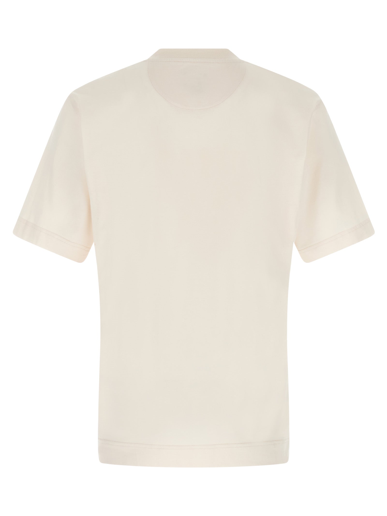 Fendi Weißes Baumwoll-T-Shirt