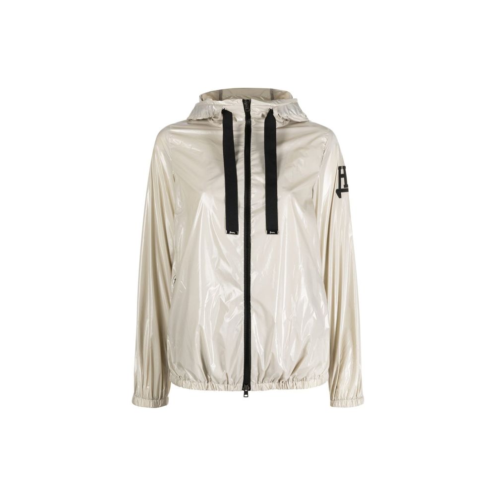 Herno Beige Polyamide Shell Jacke