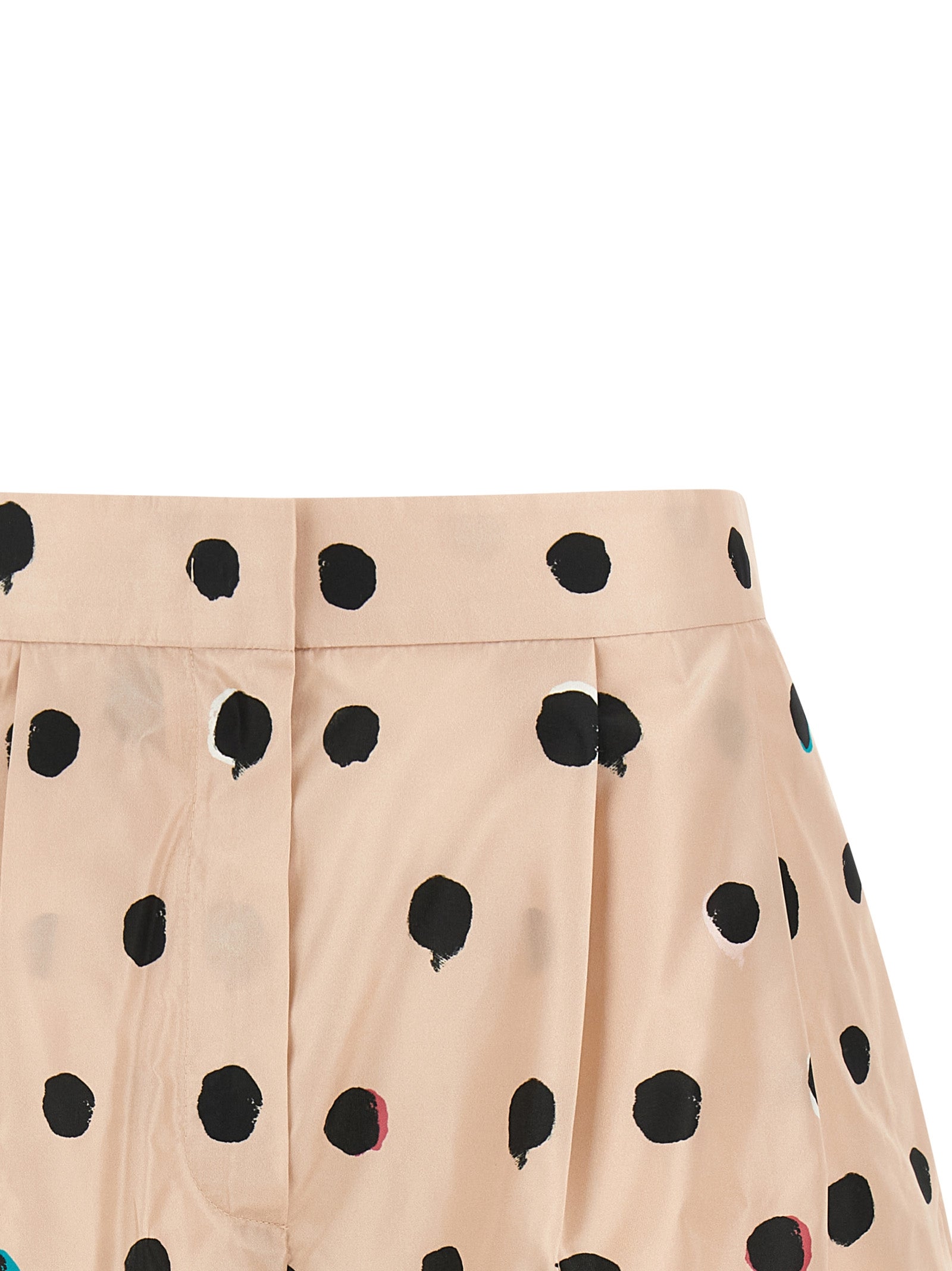 Fendi Mehrfarbige Cargo-Shorts aus Seide