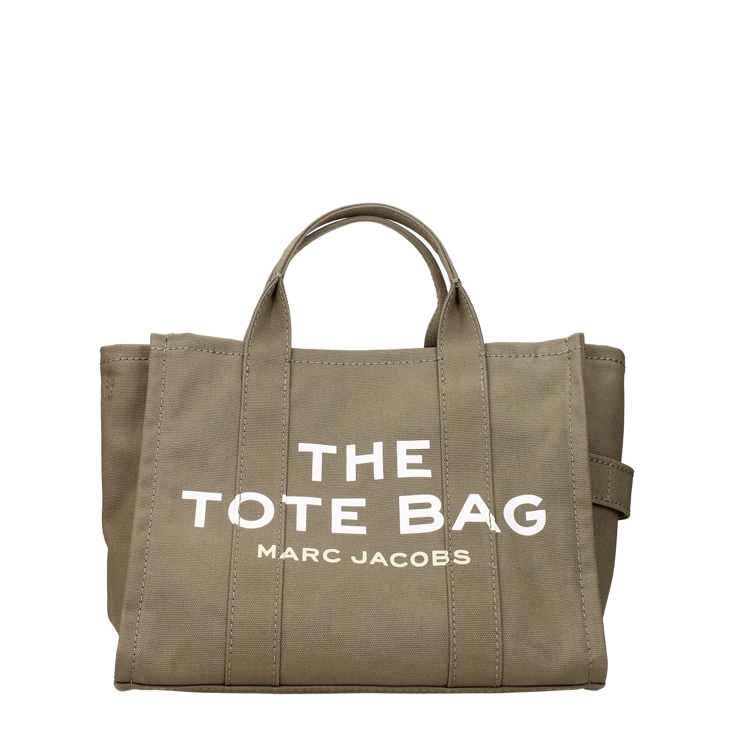 Marc Jacobs Grüne Stoffhandtasche