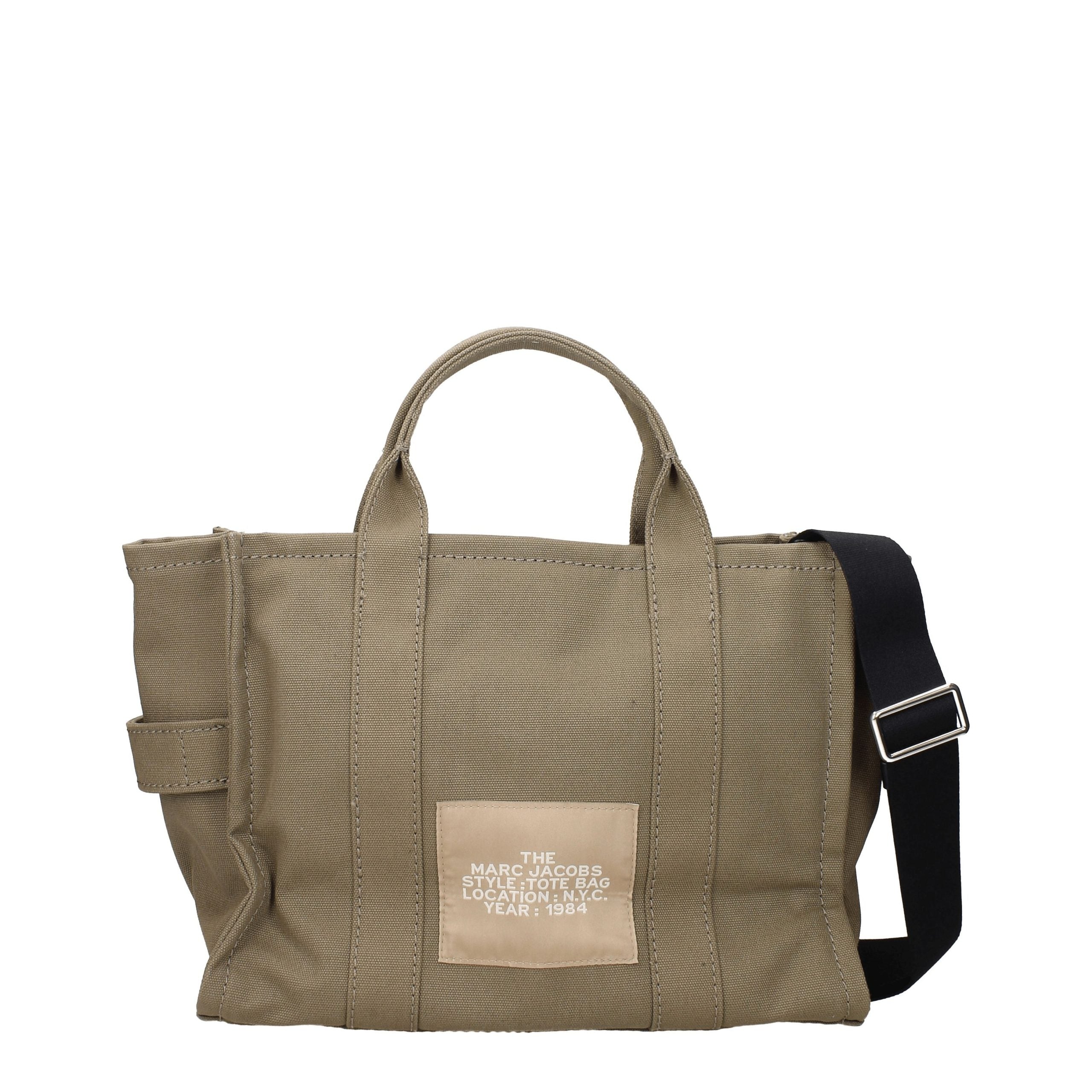 Marc Jacobs Grüne Stoffhandtasche