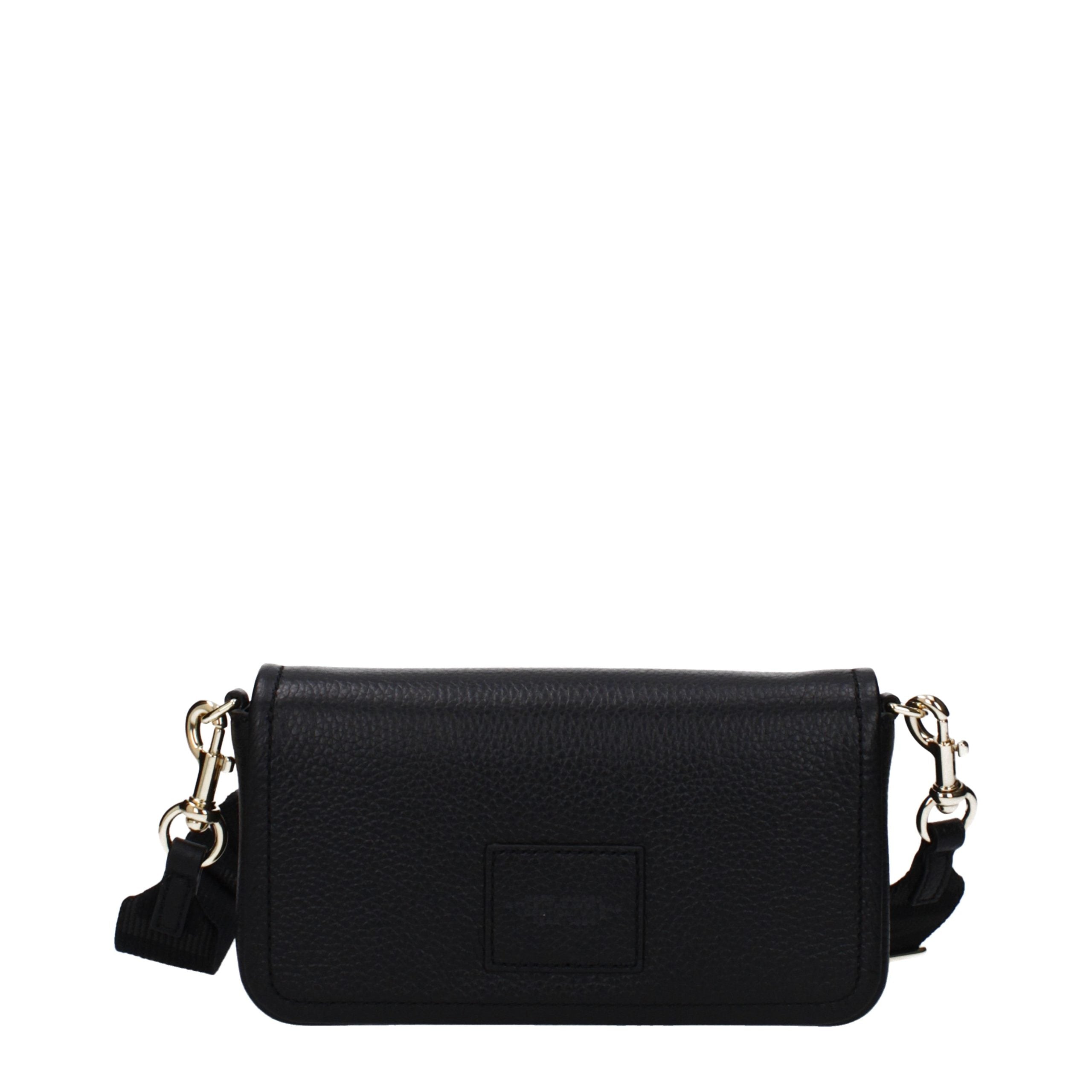 Marc Jacobs Schwarze Leder Umhängetasche