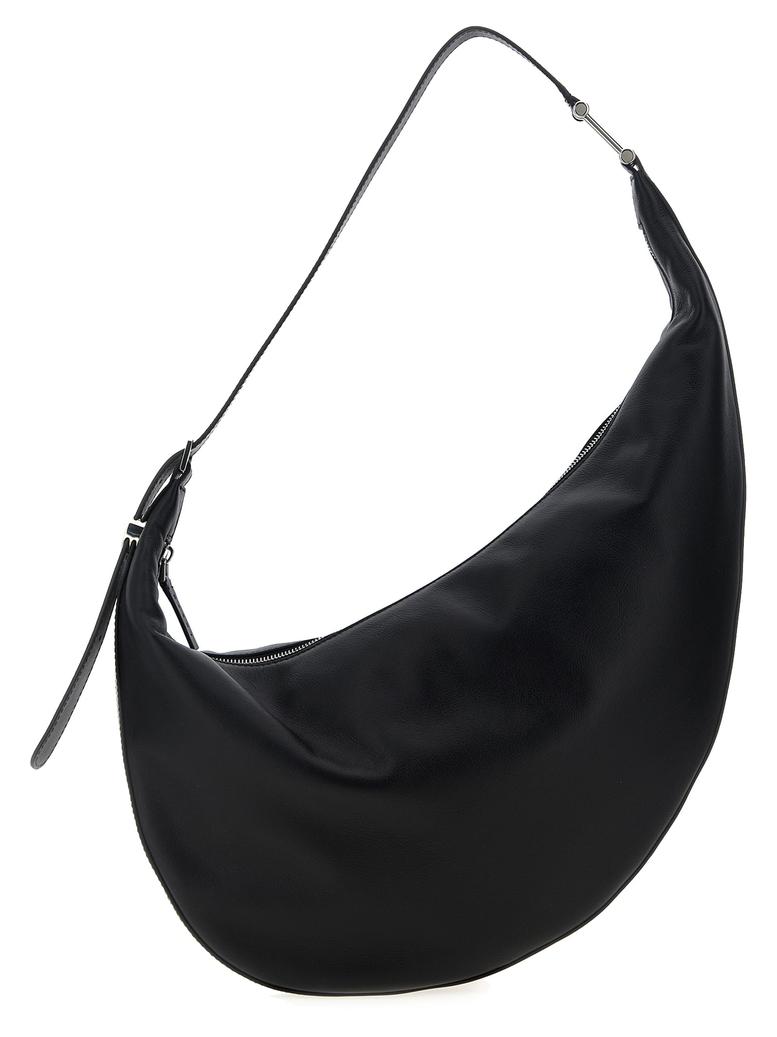Marni Schwarze Kalbsleder-Schultertasche