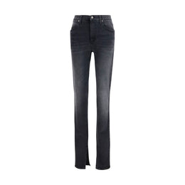 Gucci Schwarze Skinny Jeans aus Baumwolle
