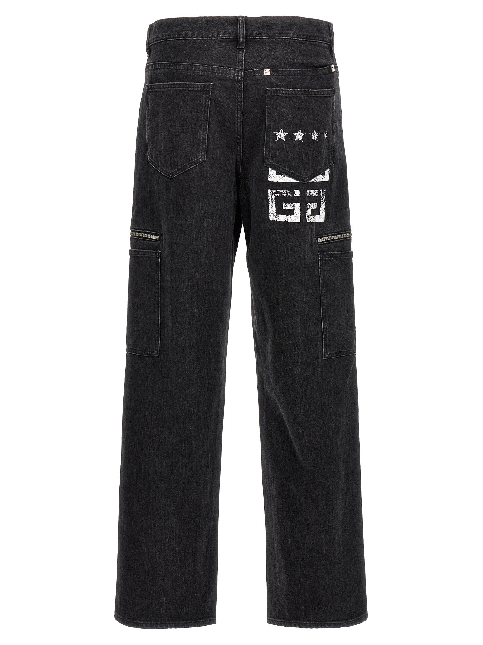 Givenchy Schwarze Baumwolljeans Denim