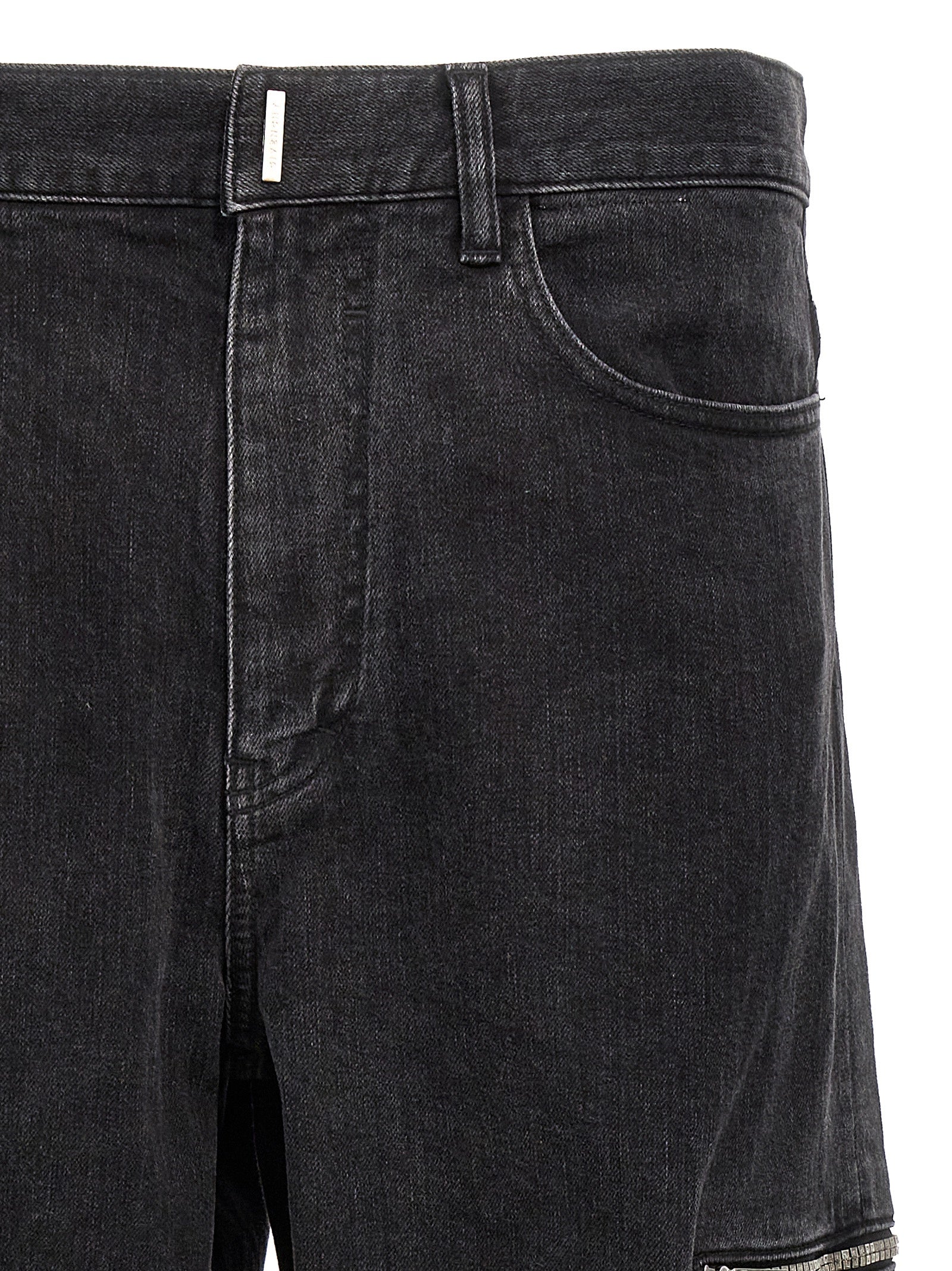 Givenchy Schwarze Baumwolljeans Denim