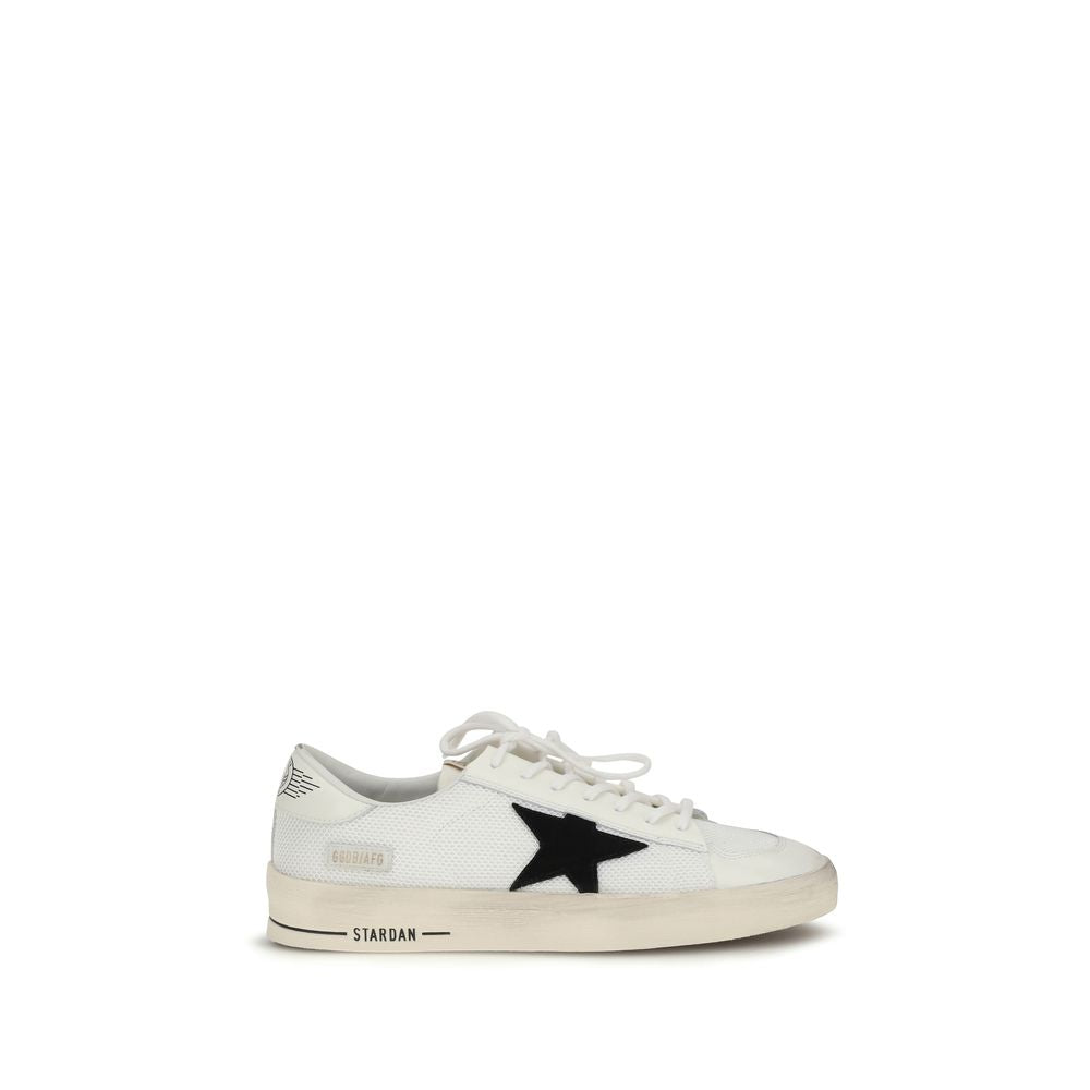 Golden Goose Weiße Bos Taurus Kalbsleder Athletic Sneaker
