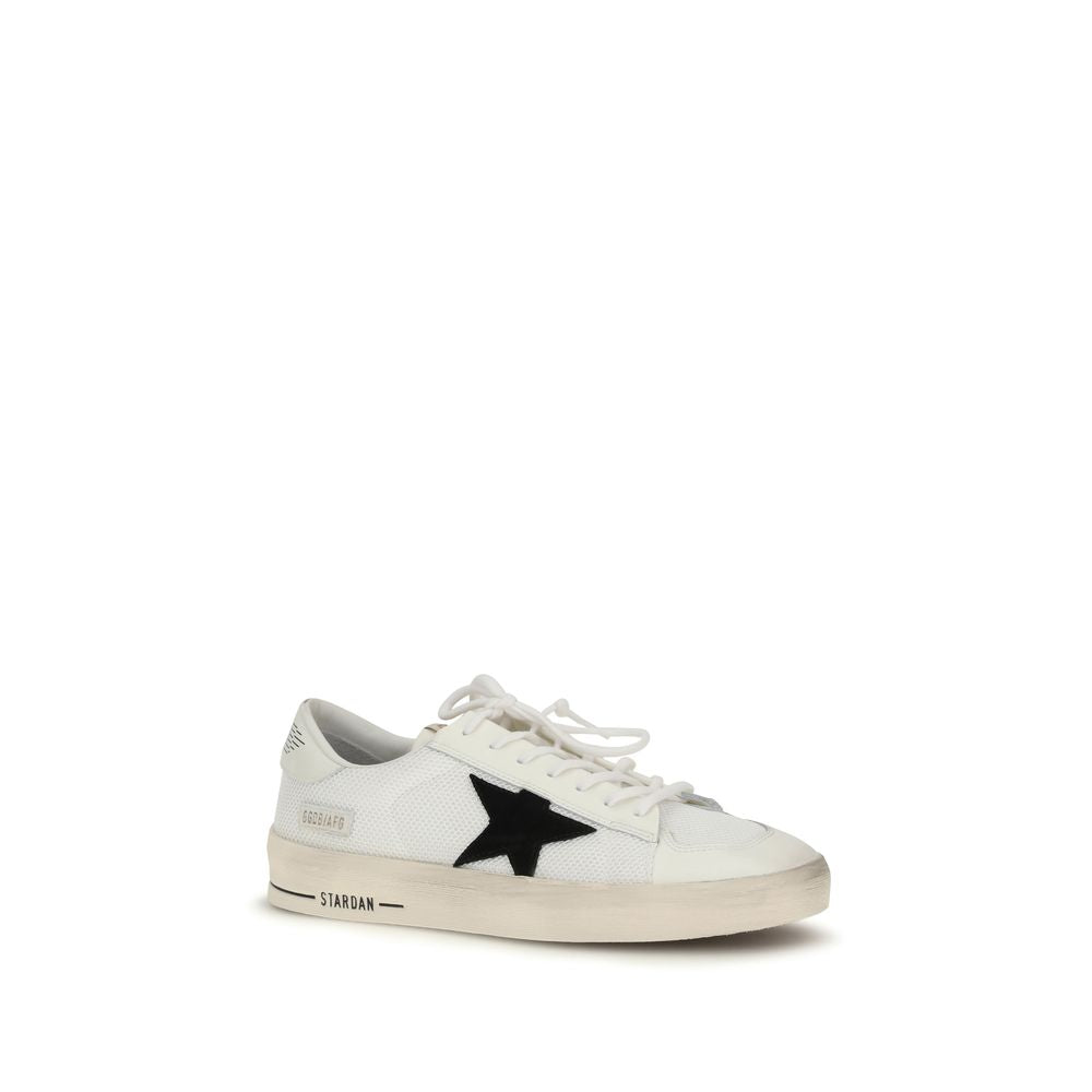 Golden Goose Weiße Bos Taurus Kalbsleder Athletic Sneaker