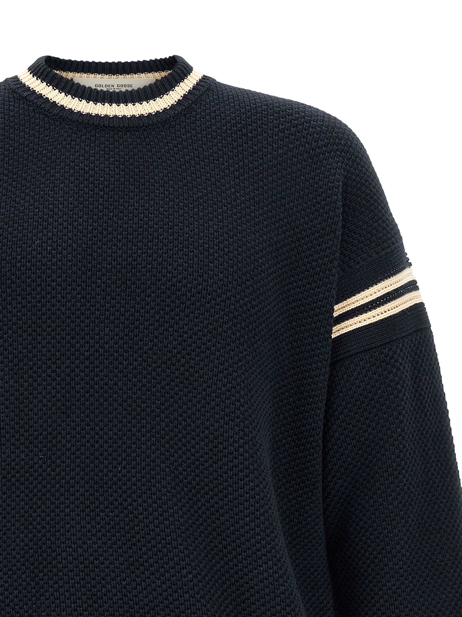 Golden Goose Blauer Baumwollcardigan