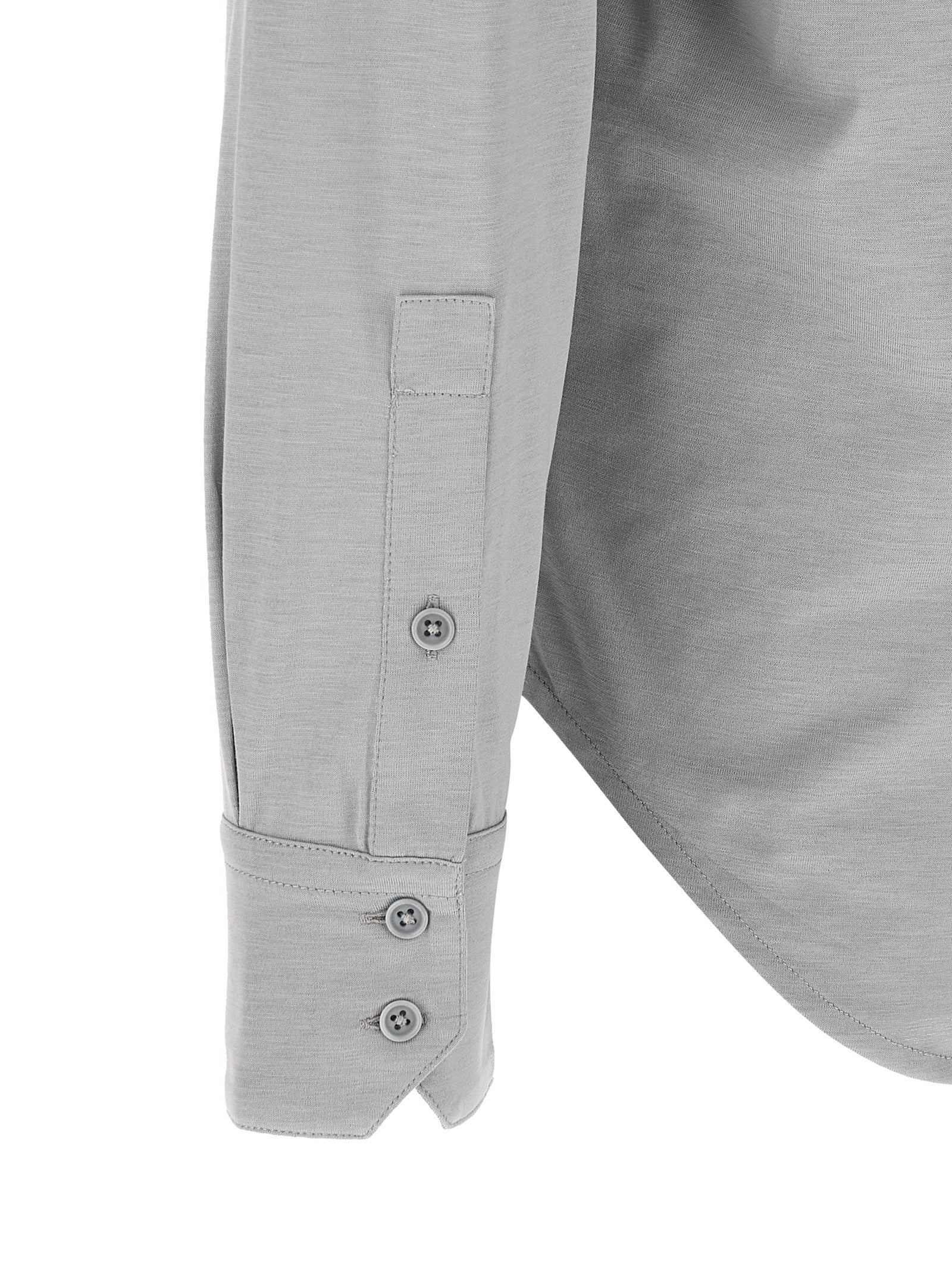 Tom Ford Graue Seidenbluse