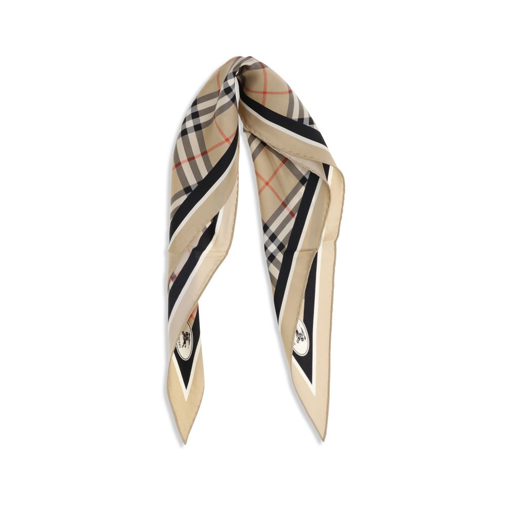 Burberry Beiger Seidenschal