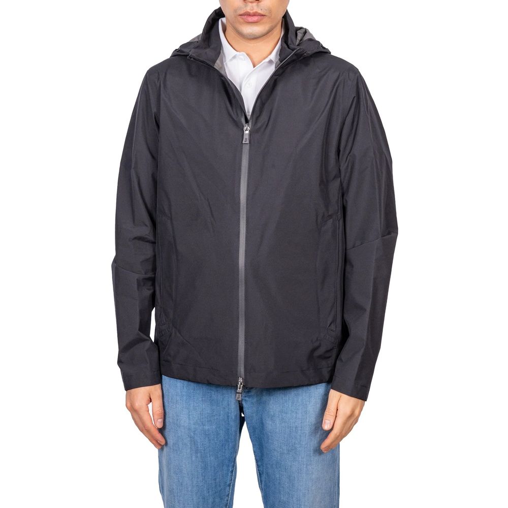Herno Schwarze Shell-Jacke aus Polyester