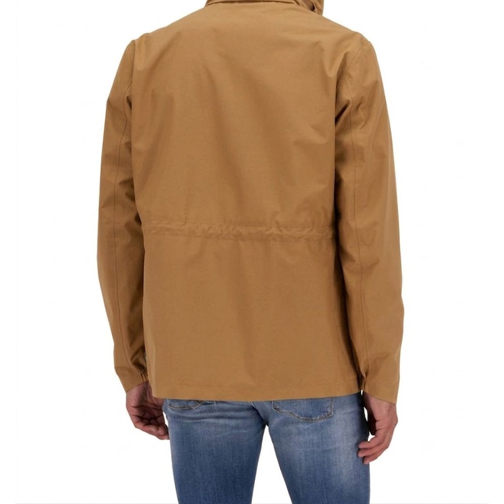 Herno Braune Shell-Jacke aus Polyester