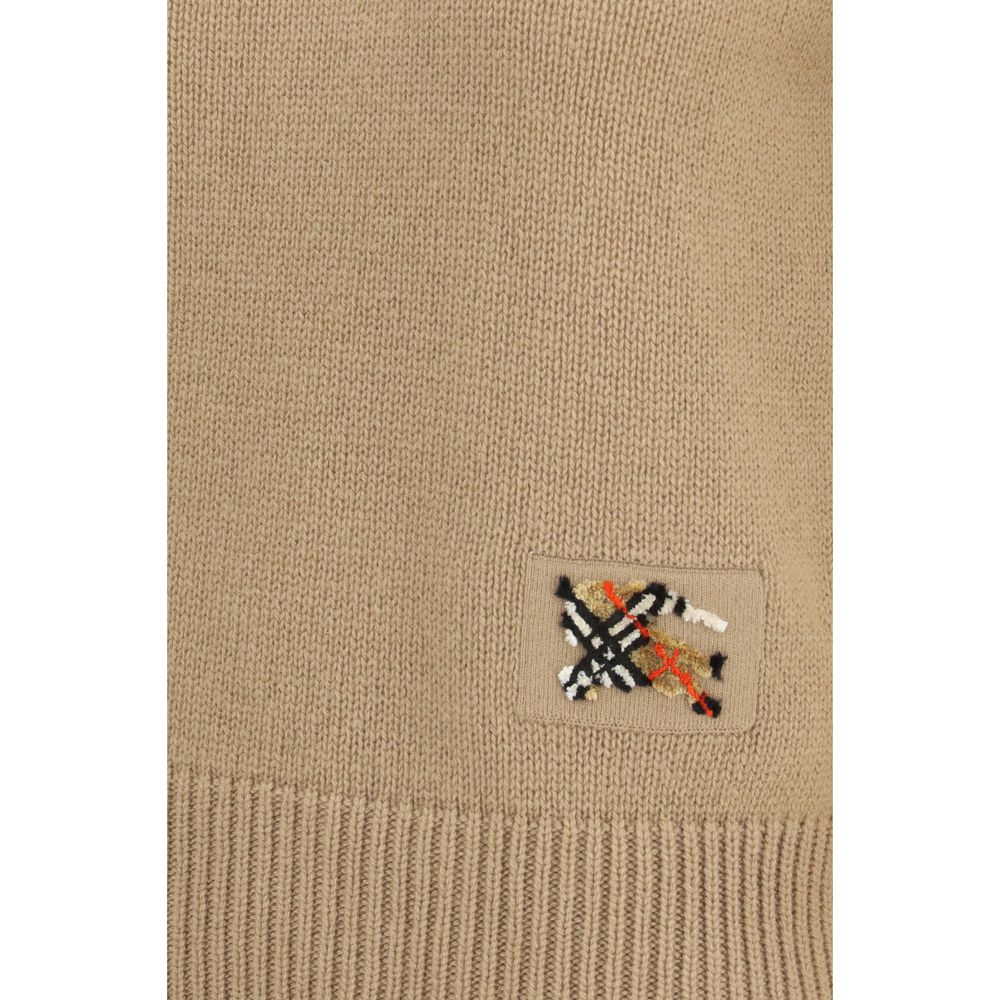 Burberry Beiger Kaschmirpullover