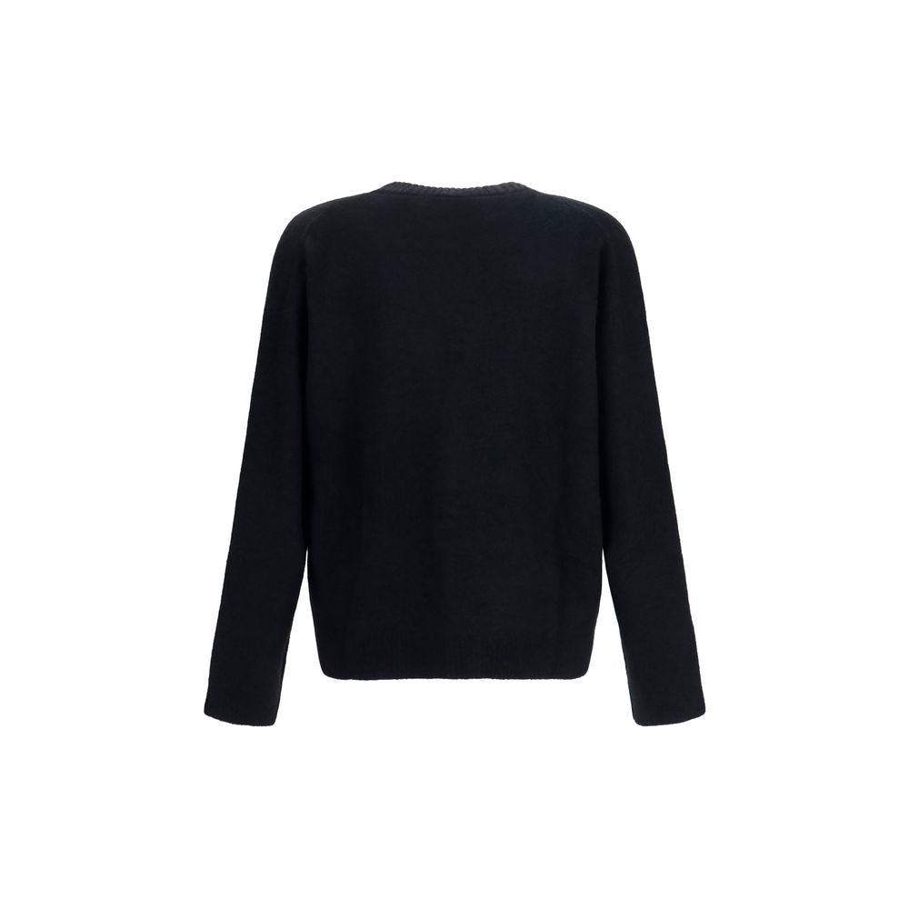 Represent Schwarzer Alpaka Vicugna Pacos Cardigan