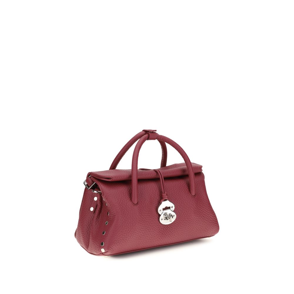 Zanellato Multicolor Calf Leather Bos Taurus Schultertasche