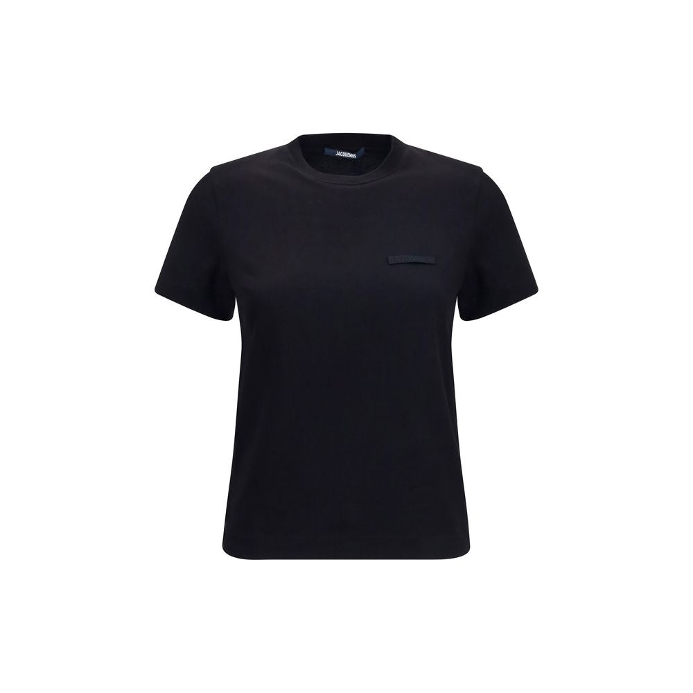 Jacquemus Schwarzes Baumwoll-T-Shirt