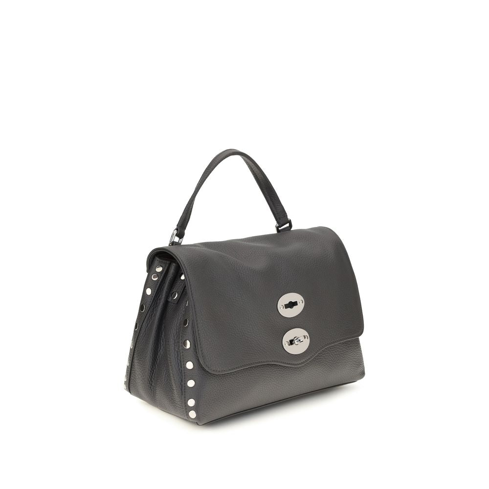 Zanellato Graue Kalbsleder Bos Taurus Schultertasche