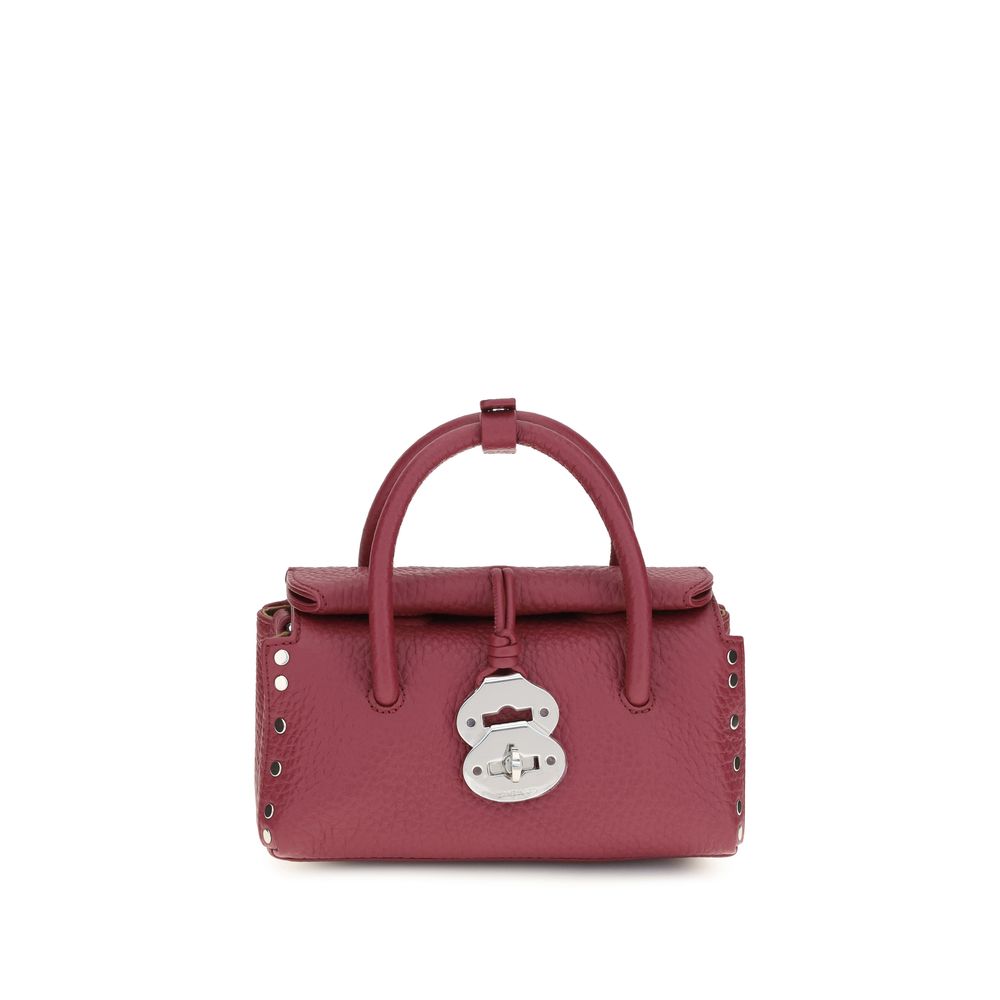 Zanellato Multicolor Calf Leather Bos Taurus Handtasche