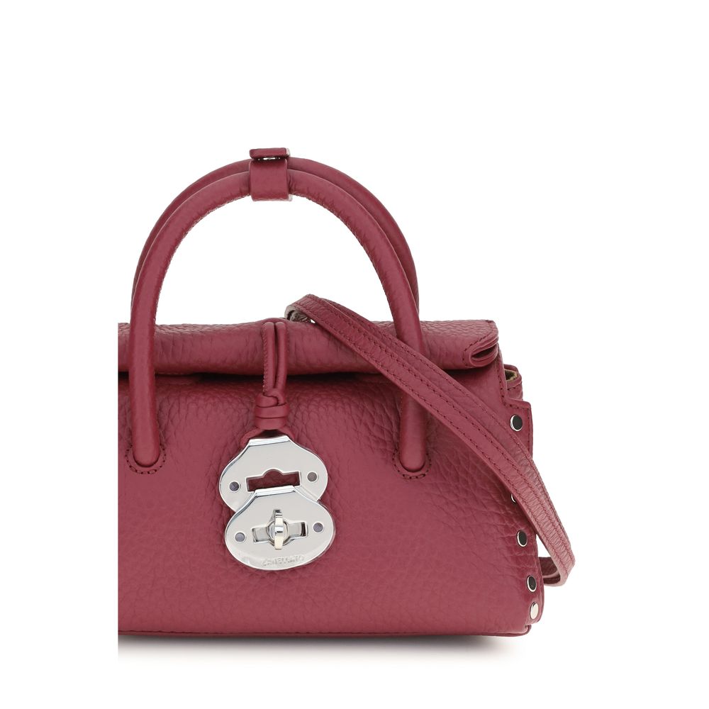 Zanellato Multicolor Calf Leather Bos Taurus Handtasche