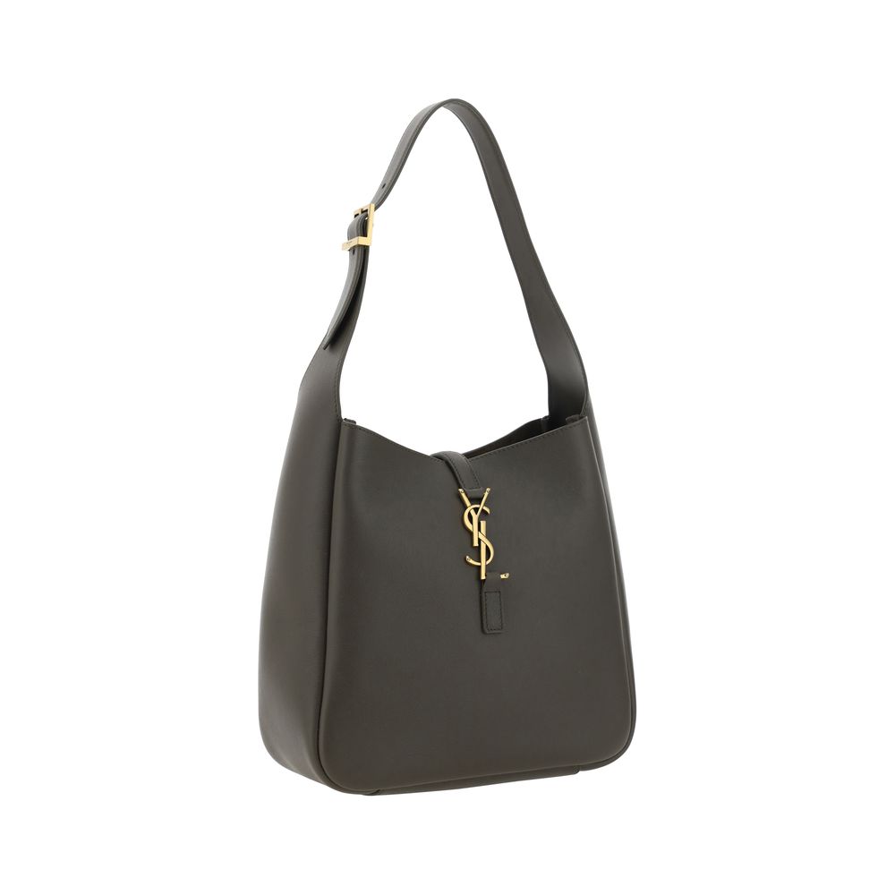 Saint Laurent Bicolor Calf Leather Bos Taurus Schultertasche