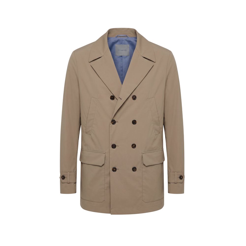 Malo Braune Baumwolljacke für Herren