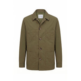 Malo Grüne Nylon Herrenjacke