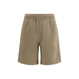 Burberry Braune Baumwoll-Bermudashorts