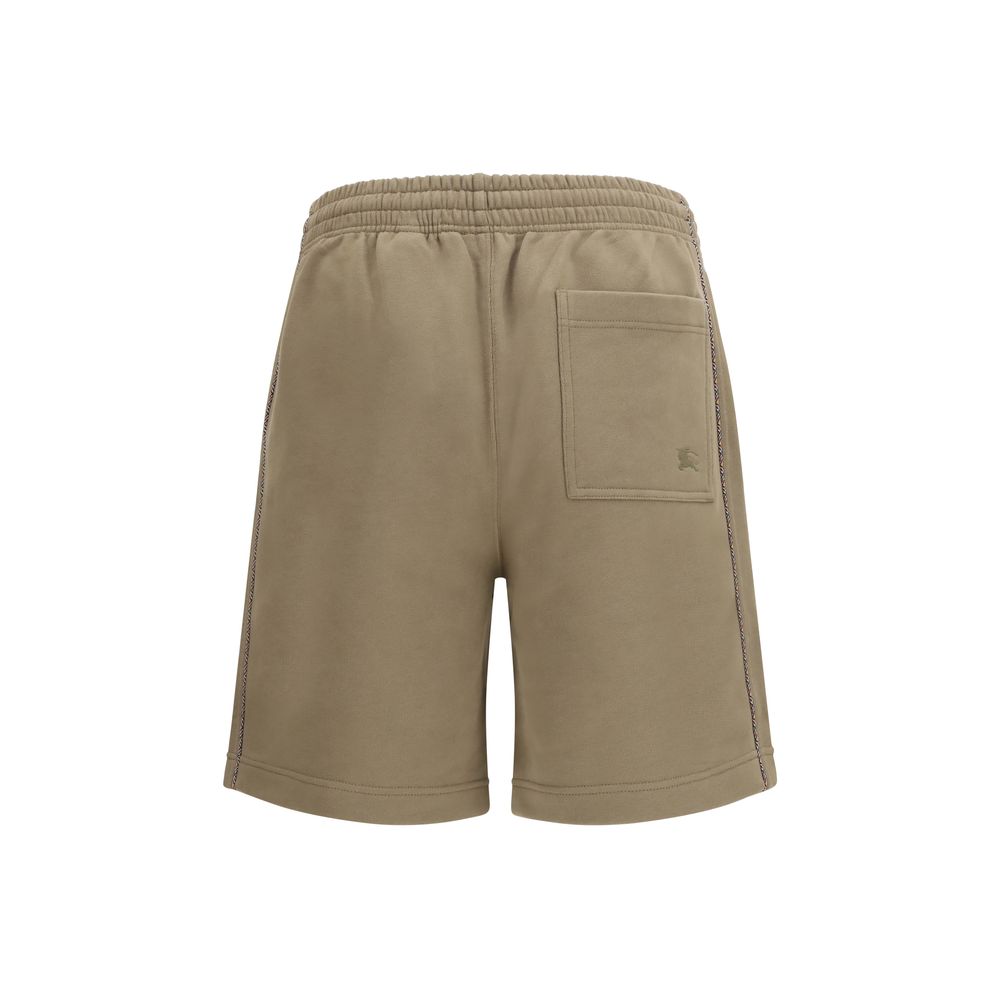 Burberry Braune Baumwoll-Bermudashorts