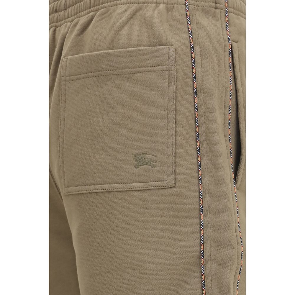 Burberry Braune Baumwoll-Bermudashorts