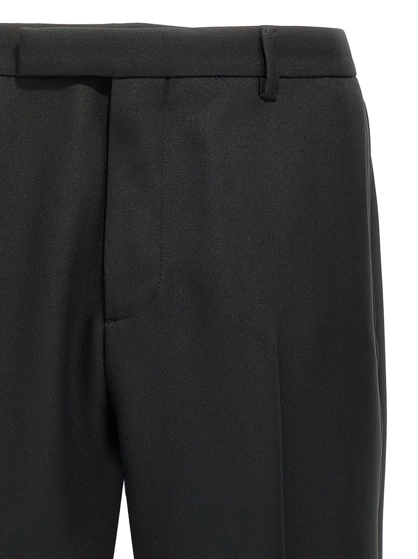 Gucci Schwarze Freizeithose aus Polyester