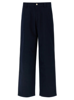 Gucci Blaue Baumwoll-Freizeithose