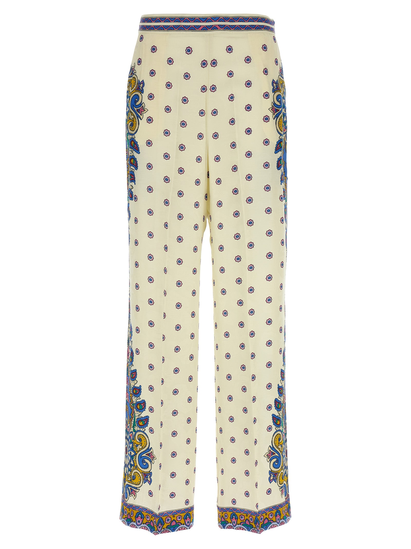 Etro Weiße Freizeithose aus Viskose