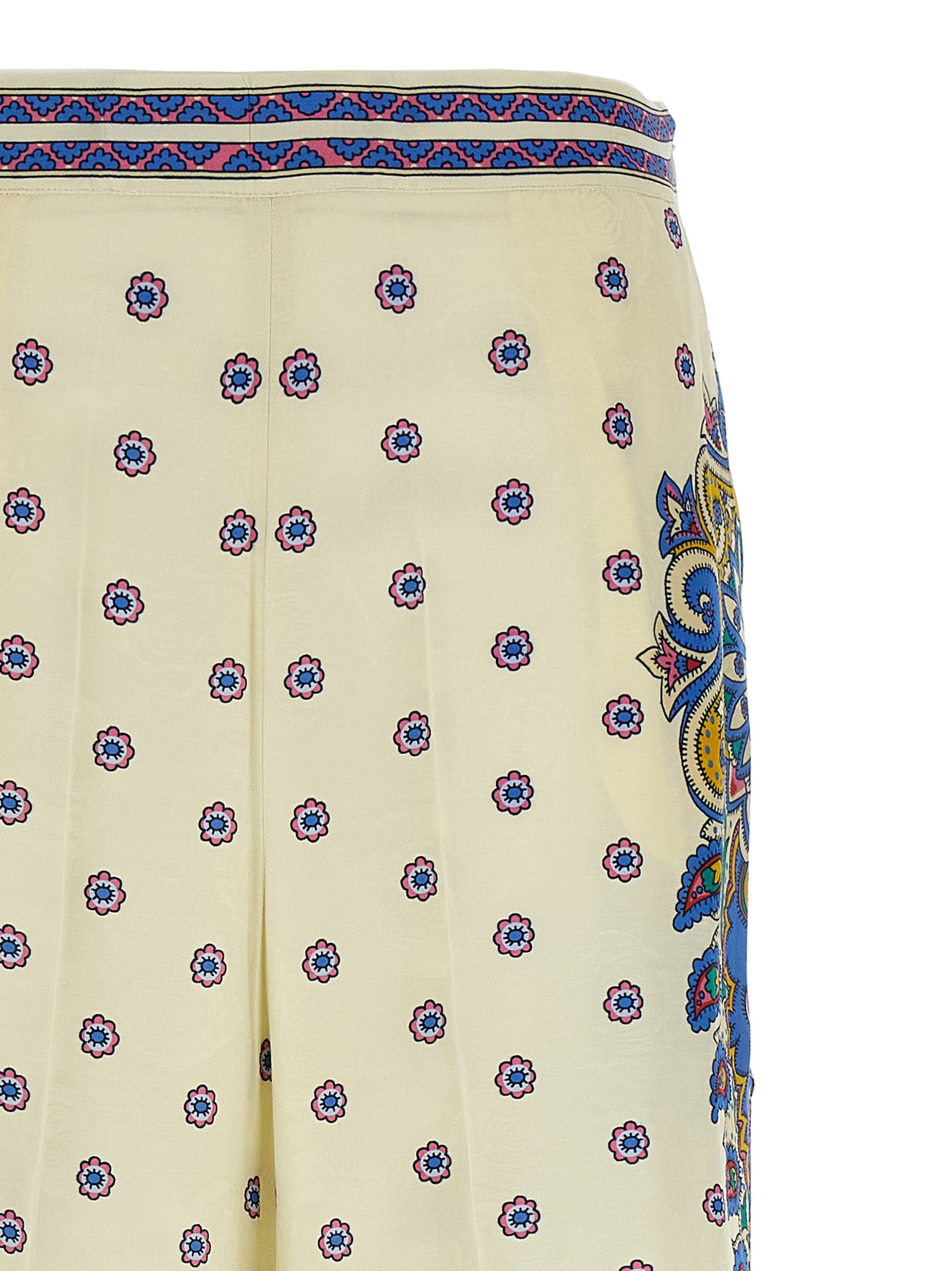 Etro Weiße Freizeithose aus Viskose
