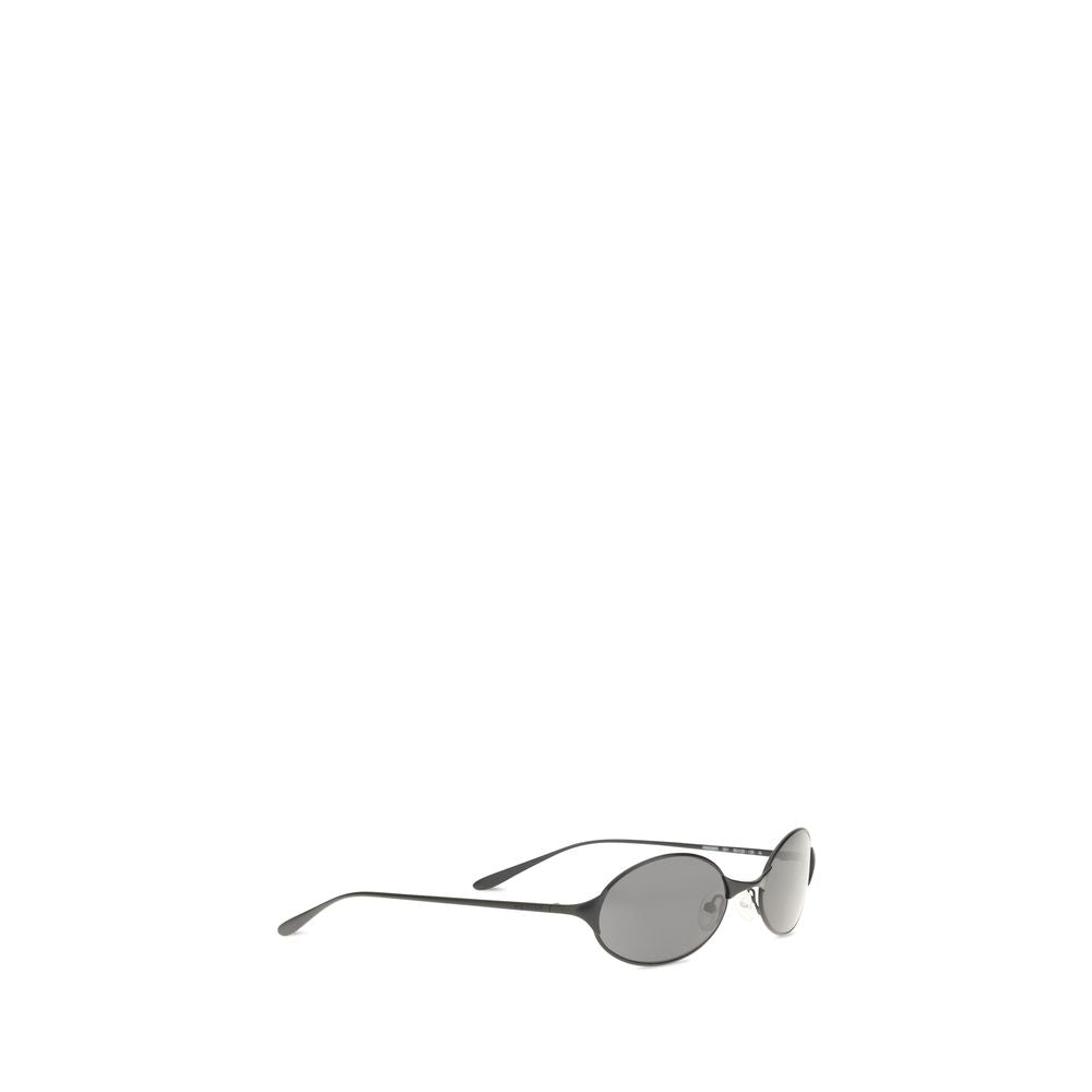 Alexander McQueen Graue Sonnenbrille aus Metall